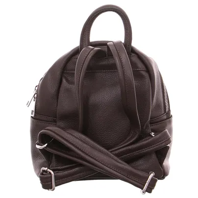 SCHUHENGEL Rucksack Braun Leder SCHUHENGEL Rucksack Braun Leder