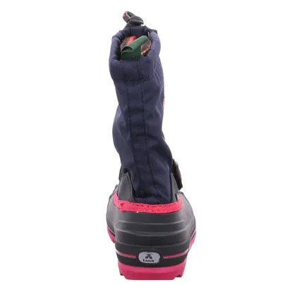 KAMIK Schneestiefel Mädchen Kinder-Snowboot Blau Textil KAMIK Schneestiefel Mädchen Kinder-Snowboot Blau Textil