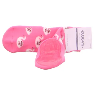 EWERS Vollsohle, Schwan Antirutsch-Socken Pink Textil EWERS Vollsohle, Schwan Antirutsch-Socken Pink Textil