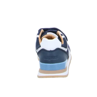 BISGAARD Kleinkinder-Halbschuh Klett Navy Leder BISGAARD Kleinkinder-Halbschuh Klett Navy Leder