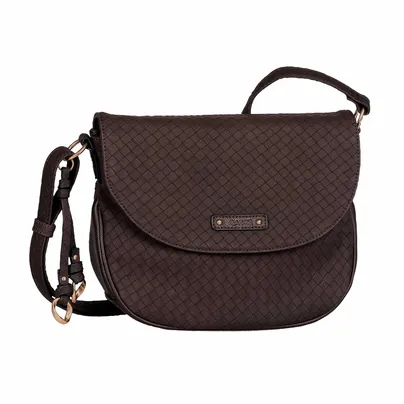 GABOR Handtasche mit Überschlag Braun Lederimitat GABOR Handtasche mit Überschlag Braun Lederimitat