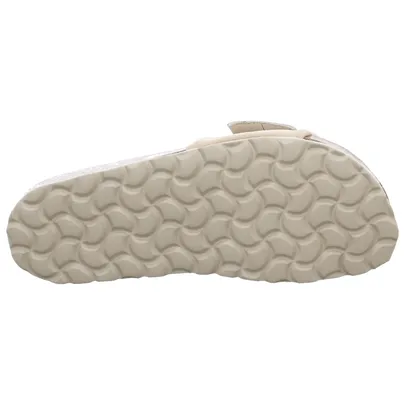 VERBENAS Pantolette Beige Leder 