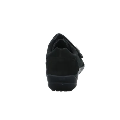 VAN DER LAAN mit Wechselfussbett Comfort-Velcro Schwarz Leder VAN DER LAAN mit Wechselfussbett Comfort-Velcro Schwarz Leder