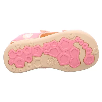 AFFENZAHN Komfortschuh Baby-Sandale Rost Recycelte Materialien AFFENZAHN Komfortschuh Baby-Sandale Rost Recycelte Materialien