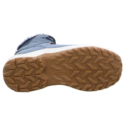 LOWA Snowboots Damen Blau Leder 