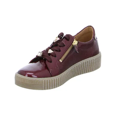 GABOR Sneaker Bordeau Leder GABOR Sneaker Bordeau Leder