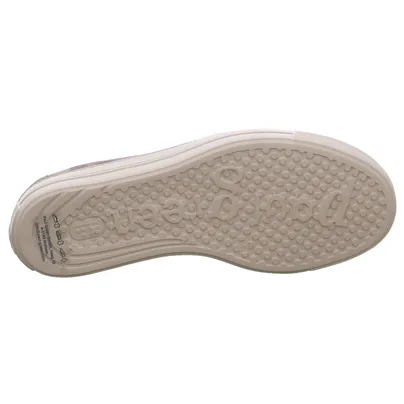 PAUL GREEN Mokassin Taupe Leder 