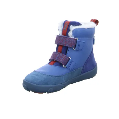 AFFENZAHN Affenzahn Kleinkinder-Snowboot Membran Blau Leder AFFENZAHN Affenzahn Kleinkinder-Snowboot Membran Blau Leder