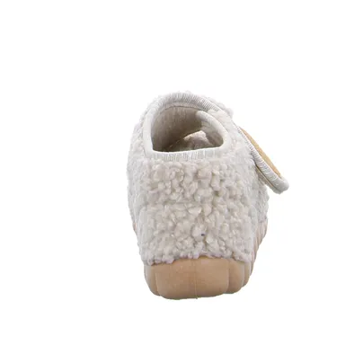FISCHER Unisex Baby-Hausschuh Beige Textil FISCHER Unisex Baby-Hausschuh Beige Textil