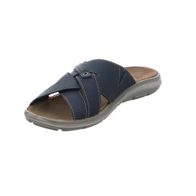 IMAC Offene Schuhe Blau Leder IMAC Offene Schuhe Blau Leder