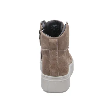 BUGATTI SHOES Mid Cut Sneaker Taupe Leder BUGATTI SHOES Mid Cut Sneaker Taupe Leder