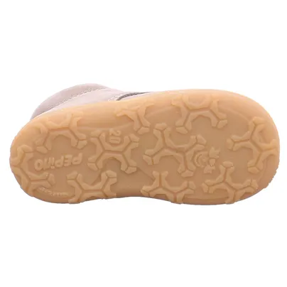 PEPINO Bottine Mädchen und Jungen Lauflernschuh Silber Leder PEPINO Bottine Mädchen und Jungen Lauflernschuh Silber Leder