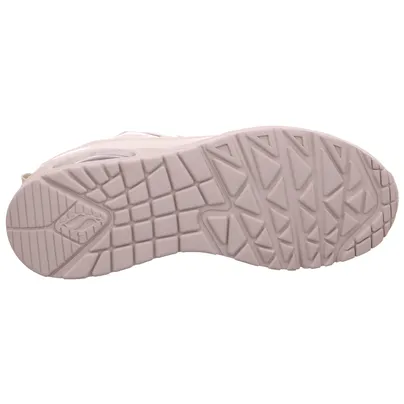 SKECHERS mit Memory Foam Sneaker Beige Lederimitat SKECHERS mit Memory Foam Sneaker Beige Lederimitat