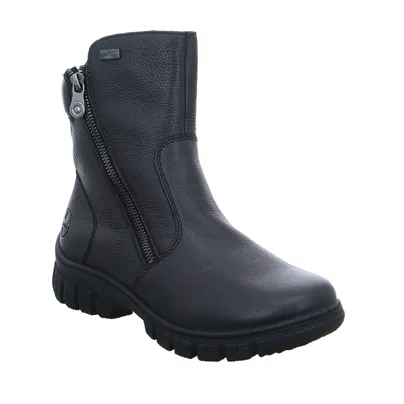 RIEKER TEX + Lammfellfuttter Comfort-Boot Schwarz Leder RIEKER TEX + Lammfellfuttter Comfort-Boot Schwarz Leder