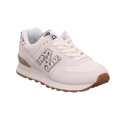 NEW BALANCE WL574XD2 Training Fitnessschuhe Beige Leder 
