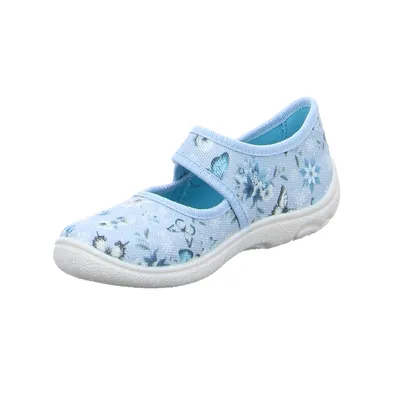 SUPERFIT Mädchen Kinder-Hausschuh Hellblau Textil SUPERFIT Mädchen Kinder-Hausschuh Hellblau Textil