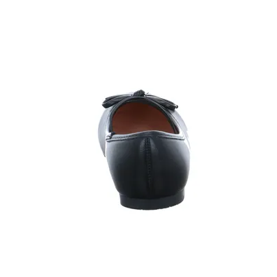 INDIGO Festlicher Schuh Mädchen-Ballerina Schwarz Lederimitat INDIGO Festlicher Schuh Mädchen-Ballerina Schwarz Lederimitat