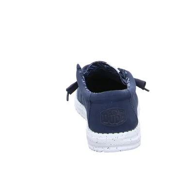 HEY DUDE Halbschuh Blau Textil HEY DUDE Halbschuh Blau Textil