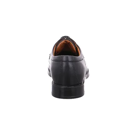 CARRERA PANAMERICANA Eleganter Jungenschuh Jungen-Halbschuh Binder Schwarz Leder CARRERA PANAMERICANA Eleganter Jungenschuh Jungen-Halbschuh Binder Schwarz Leder