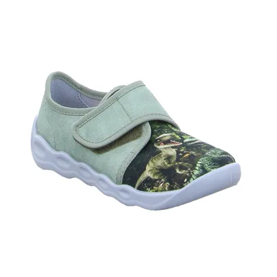 SUPERFIT Hausschuh Kinder-Hausschuh Olive Textil SUPERFIT Hausschuh Kinder-Hausschuh Olive Textil