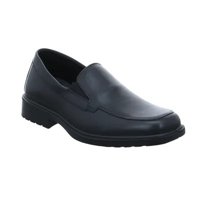 IMAC Halbschuh-Schlüpfer Schwarz Leder IMAC Halbschuh-Schlüpfer Schwarz Leder