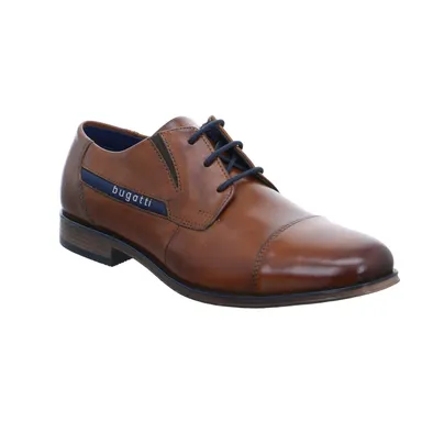 BUGATTI SHOES Halbschuh-City Cognac Leder 