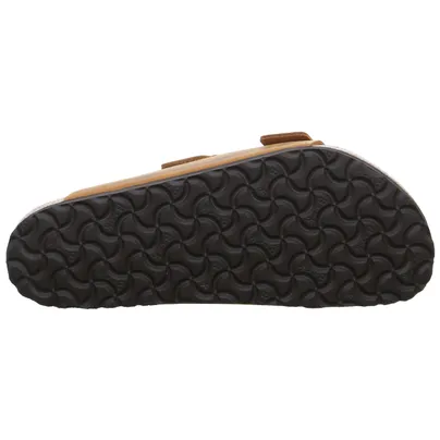 BIRKENSTOCK Normale Breite Bio-Mûles Cognac Leder BIRKENSTOCK Normale Breite Bio-Mûles Cognac Leder