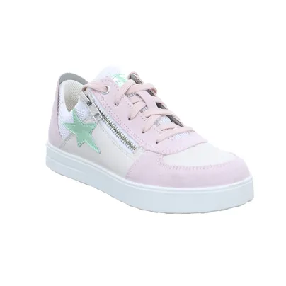 SUPERFIT Sneaker Mädchen-Halbschuh Binder Rosa Leder SUPERFIT Sneaker Mädchen-Halbschuh Binder Rosa Leder