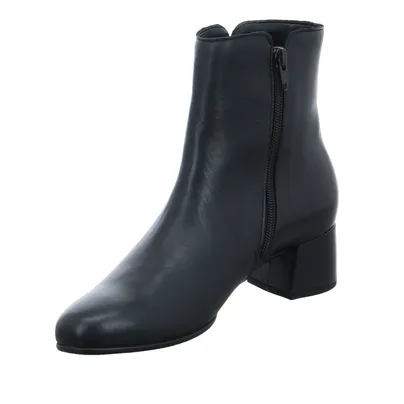 GABOR mit Wechselfussbett Stiefelette Schwarz Leder 