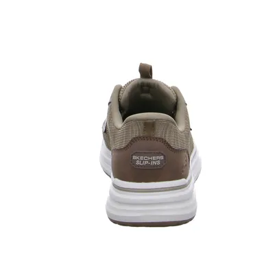 SKECHERS Air-Cooled Memory Foam Halbschuhe Sneaker Stoff Taupe Synthetik SKECHERS Air-Cooled Memory Foam Halbschuhe Sneaker Stoff Taupe Synthetik
