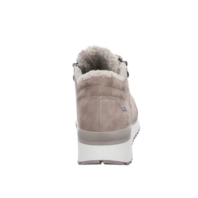 CAPRICE mit TEX Comfort-Mid Cut Sneaker Taupe Leder CAPRICE mit TEX Comfort-Mid Cut Sneaker Taupe Leder