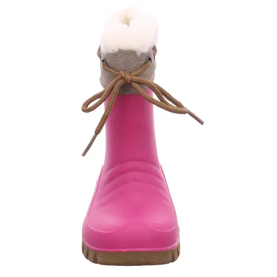 SPIRALE Kinder-Gummistiefel Warmfutter Pink Synthetik SPIRALE Kinder-Gummistiefel Warmfutter Pink Synthetik