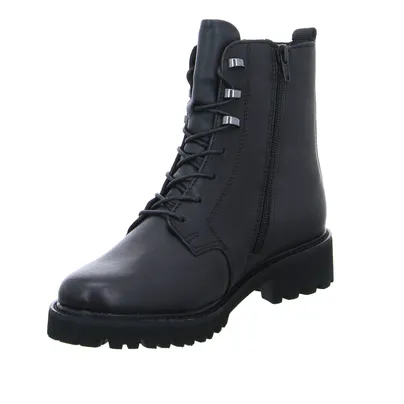 REMONTE Boot Schwarz Leder 
