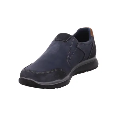 IMAC Halbschuh-Schlüpfer Blau Leder IMAC Halbschuh-Schlüpfer Blau Leder