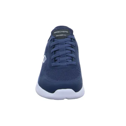 SKECHERS Air-Cooled Memory Foam Halbschuhe Sneaker Stoff Blau Synthetik SKECHERS Air-Cooled Memory Foam Halbschuhe Sneaker Stoff Blau Synthetik