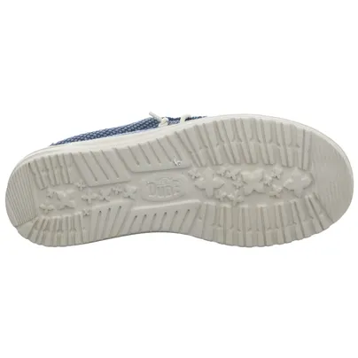 HEY DUDE Halbschuh Blau Textil HEY DUDE Halbschuh Blau Textil