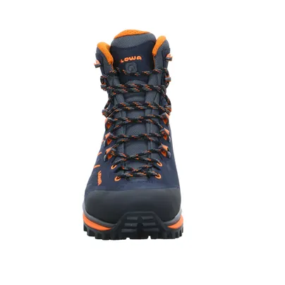 LOWA RANDIR GTX MID Trekkingschuhe Blau Leder LOWA RANDIR GTX MID Trekkingschuhe Blau Leder