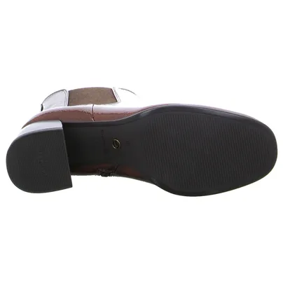 TAMARIS Snowboot Cognac Lederimitat TAMARIS Snowboot Cognac Lederimitat