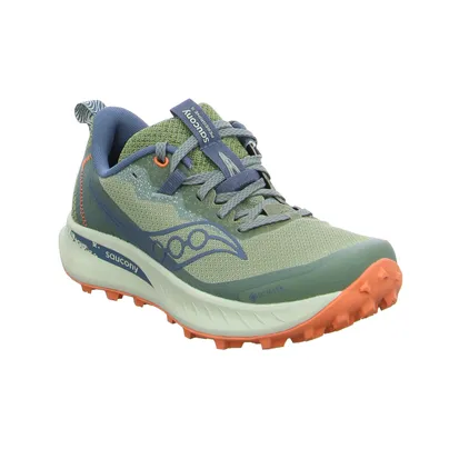 SAUCONY Walking / Outdoor Damen Khaki Textil 