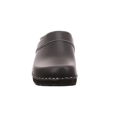 * Zoccoli / Gloggs Schwarz Leder * Zoccoli / Gloggs Schwarz Leder