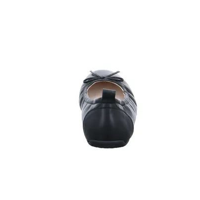 CANDICE COOPER mit Lederfutter Ballerina Schwarz Leder 