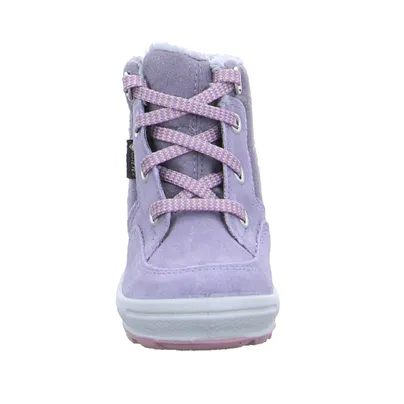 SUPERFIT Kleinkinder-Winter-Bottine Flieder Textil  Baby-Boot 