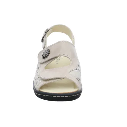 COLLECTION CHRISTA PFAFF Comfort-Sandalette Beige Leder 