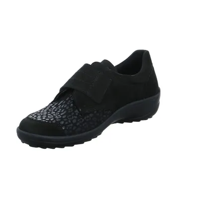 VAN DER LAAN mit Wechselfussbett Comfort-Velcro Schwarz Leder VAN DER LAAN mit Wechselfussbett Comfort-Velcro Schwarz Leder