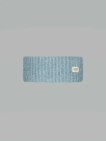 BARTS Rippenstrick Stirnband Blau Textil 