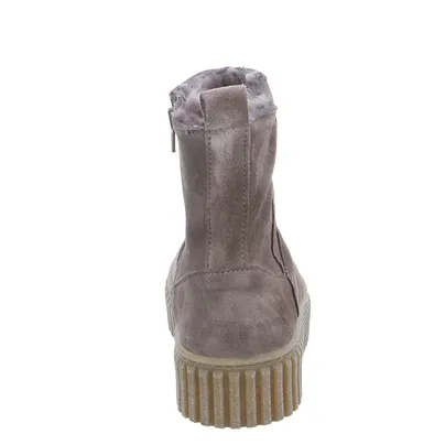SCHUHENGEL Boot Taupe Leder 