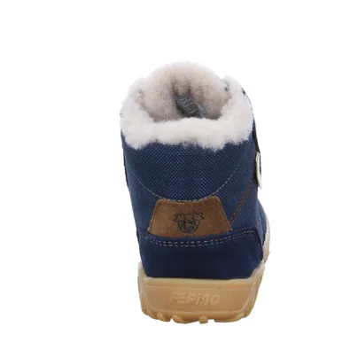 PEPINO Bottine Kleinkinder-Winter-Bottine Dunkelblau Leder 