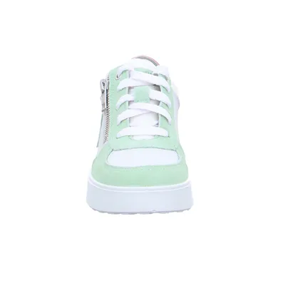 SUPERFIT Sneaker Mädchen-Halbschuh Binder Weiss Leder 