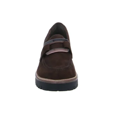 TAMARIS Slipper Braun Leder TAMARIS Slipper Braun Leder