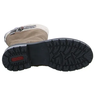 RIEKER mit Rieker-TEX Stiefel Braun Lederimitat RIEKER mit Rieker-TEX Stiefel Braun Lederimitat